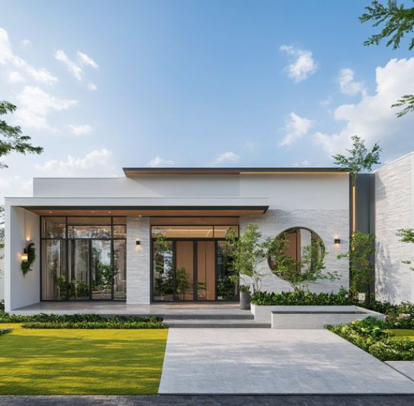 MẪU NHÀ CẤP 4 HIỆN ĐẠI 3