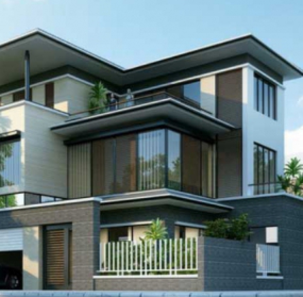 MẪU THIẾT KẾ BIỆT THỰ 2 TẦNG